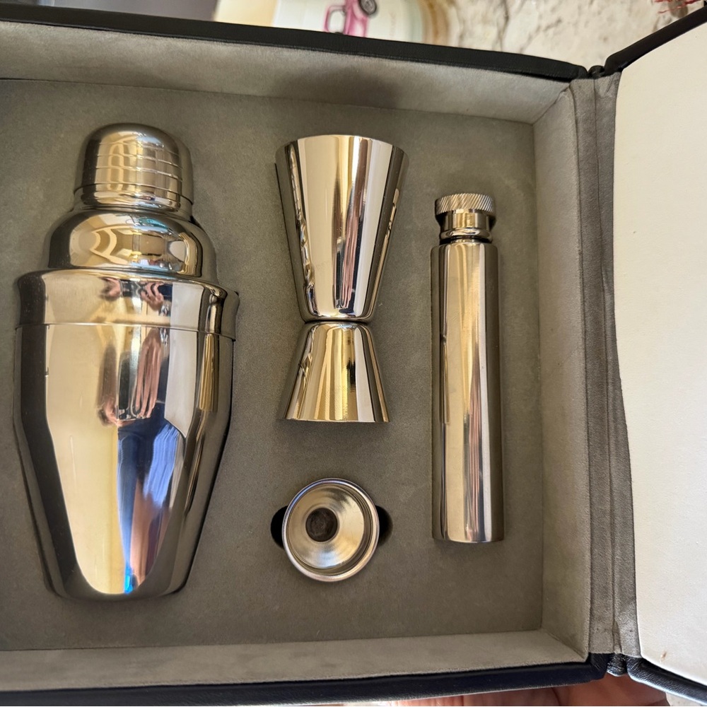 Traveling His & Hers Cocktail Martini Set